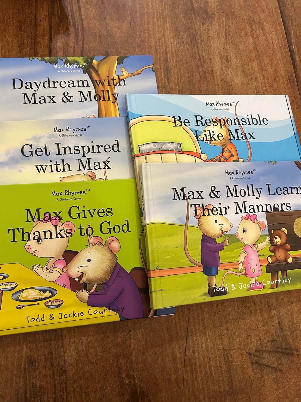 Max Rhymes Children's Book Bundle Bible Christian kids book